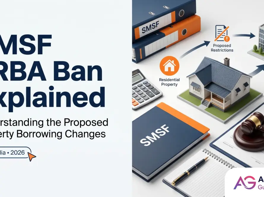 Illustration explaining the proposed SMSF LRBA ban and property borrowing changes in Australia for trustees and accounting firms
