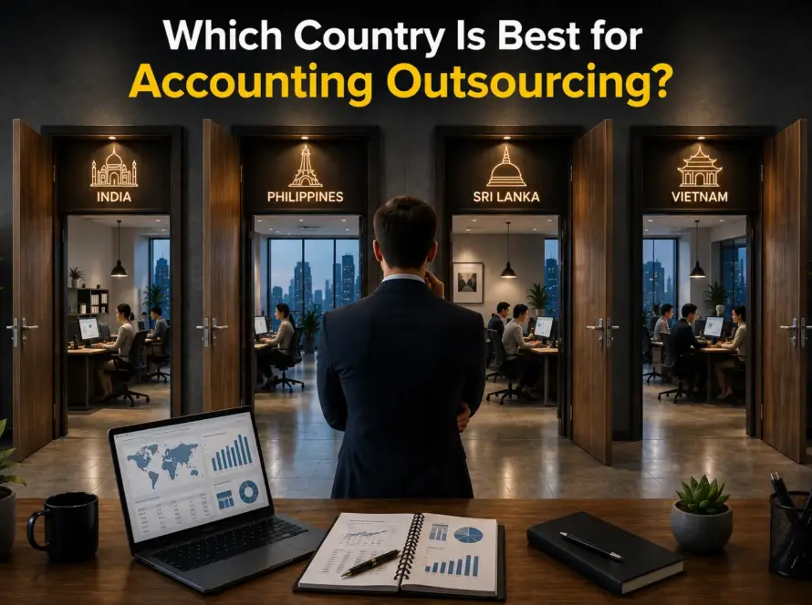 Best countries for accounting outsourcing including India, Philippines, Sri Lanka and Vietnam