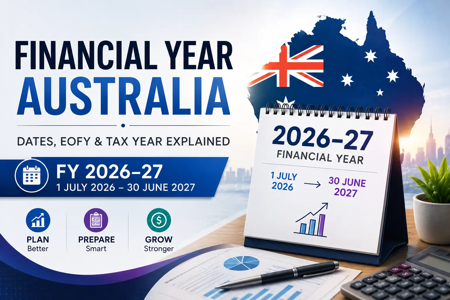 Australian financial year 2026–27 dates and EOFY calendar