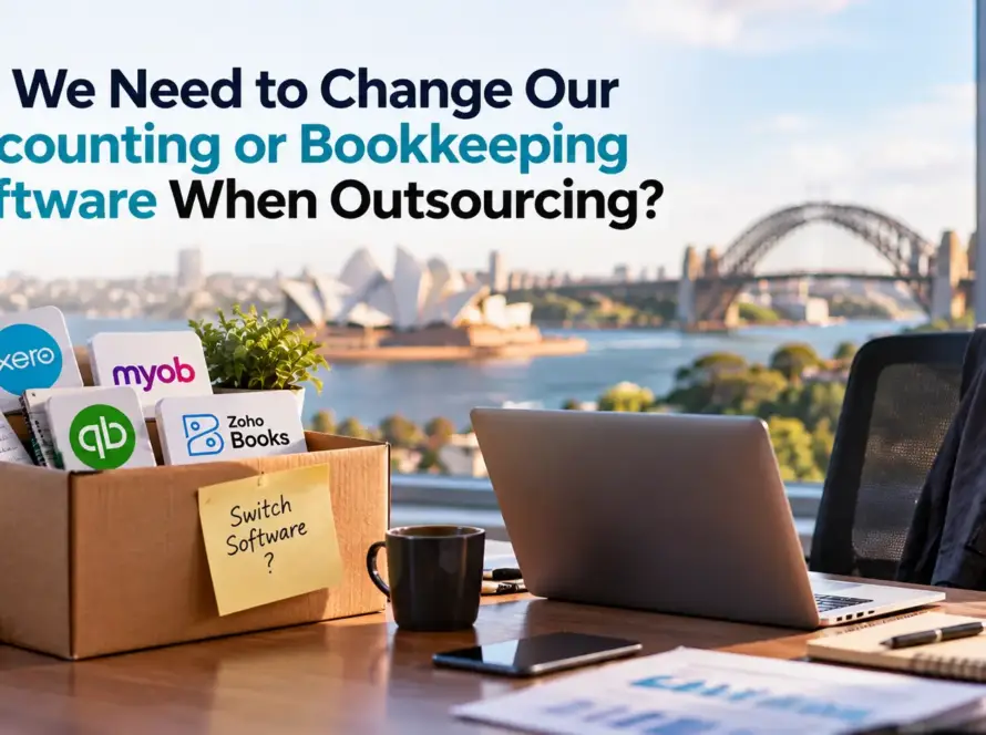 Accounting software migration decision when outsourcing, featuring Xero, MYOB, QuickBooks and Zoho Books